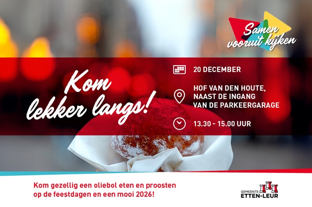 Uitnodiging Oliebollenparty 2025